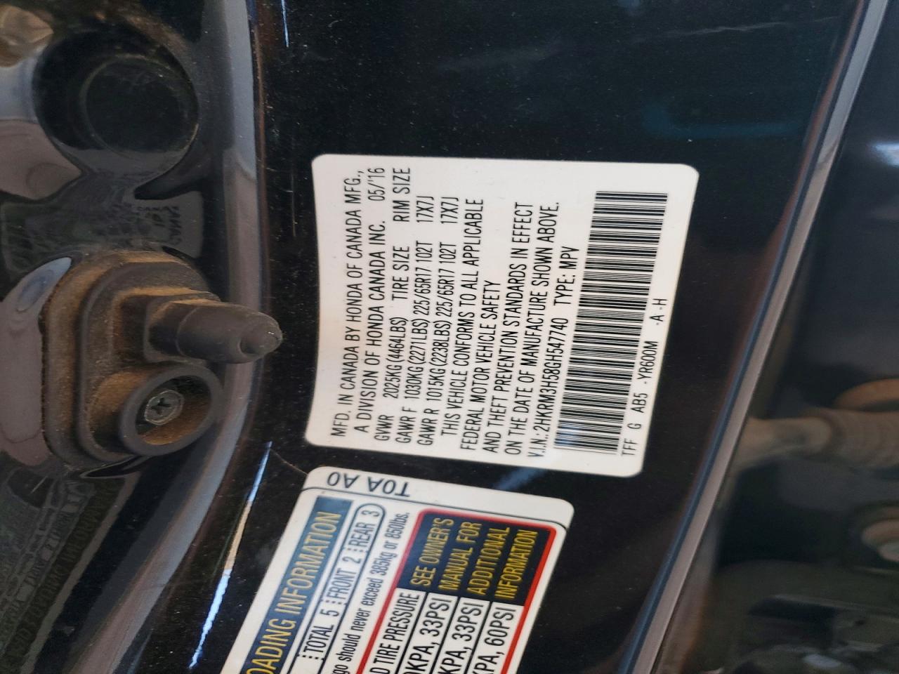 Honda Crv Ex