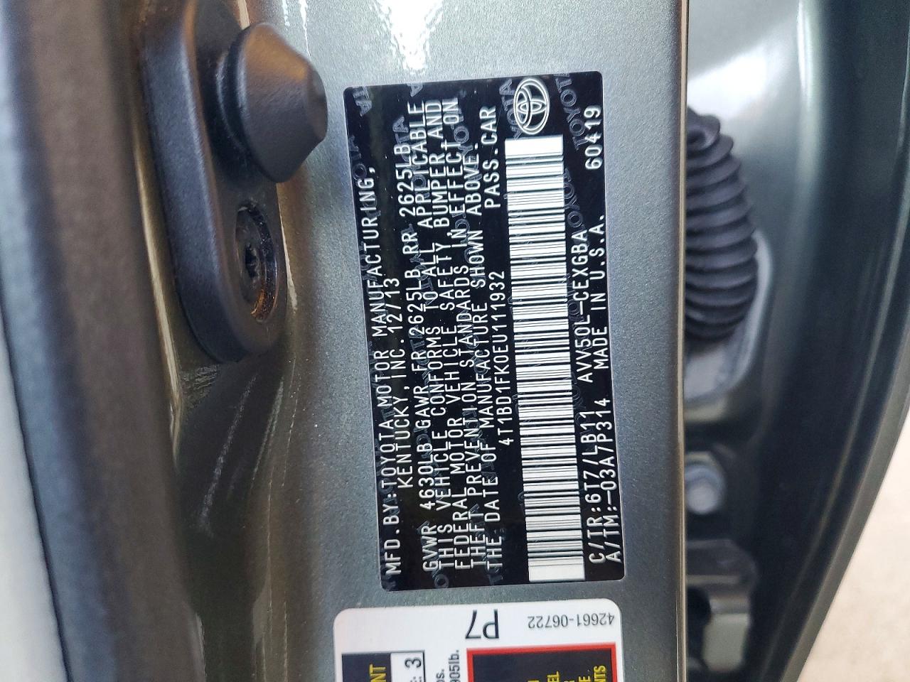 Toyota Camry Xle