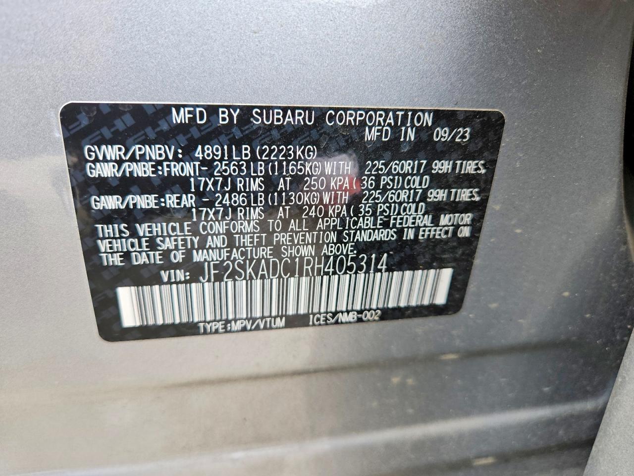Subaru Forester Premium