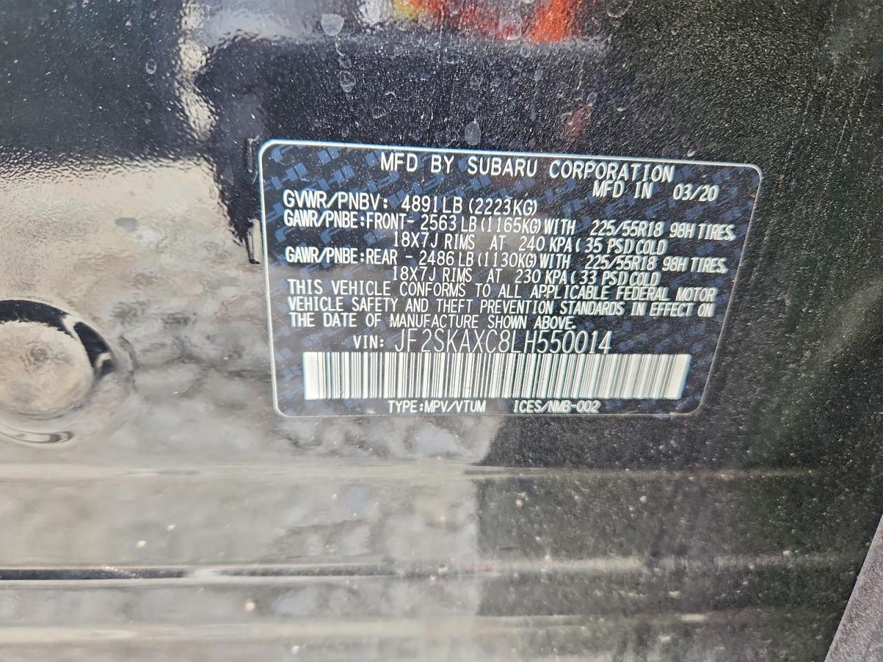 Subaru Forester Touring