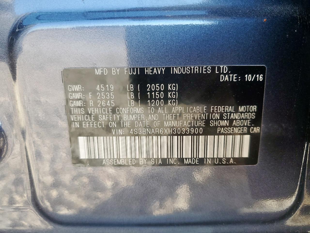 Subaru Legacy Sport