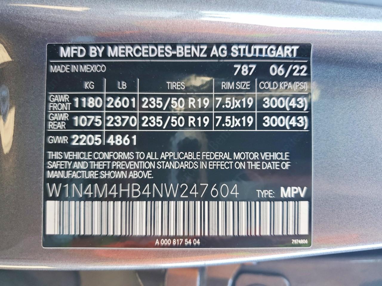 Mercedes-Benz GLB 250 4matic