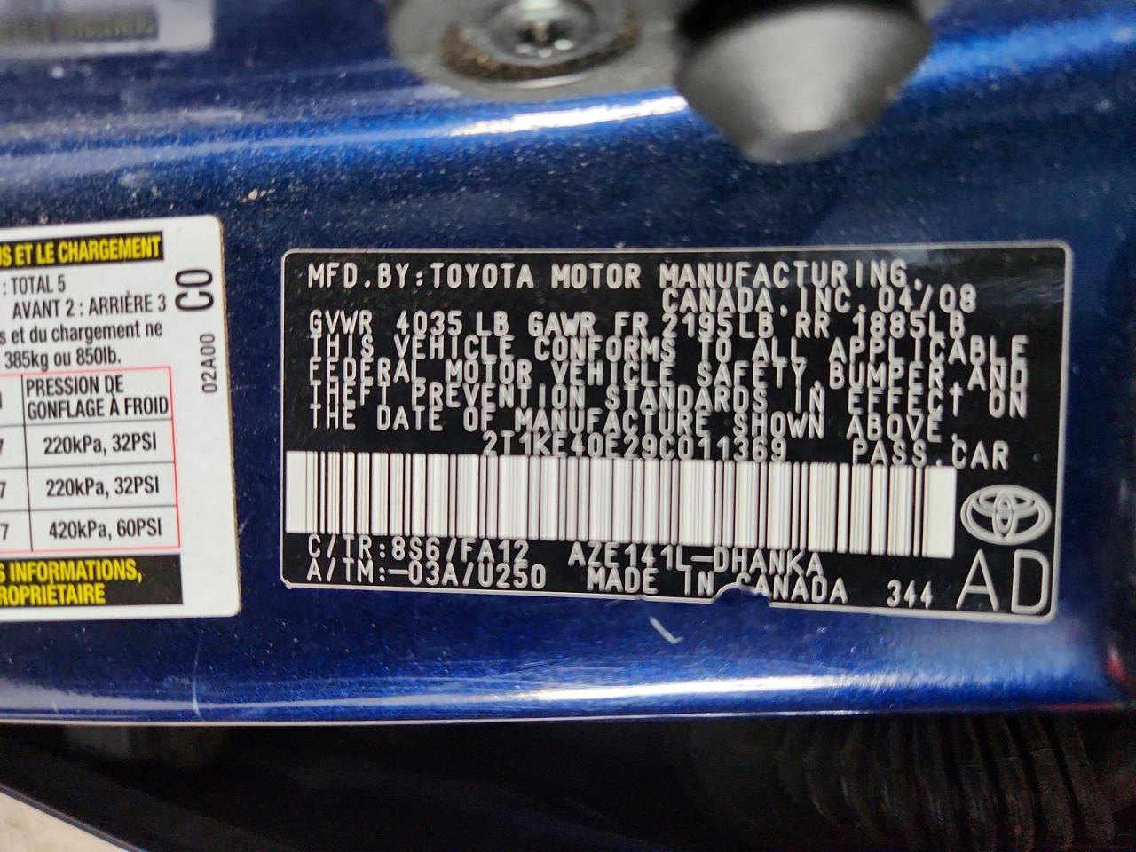 Toyota Corolla S