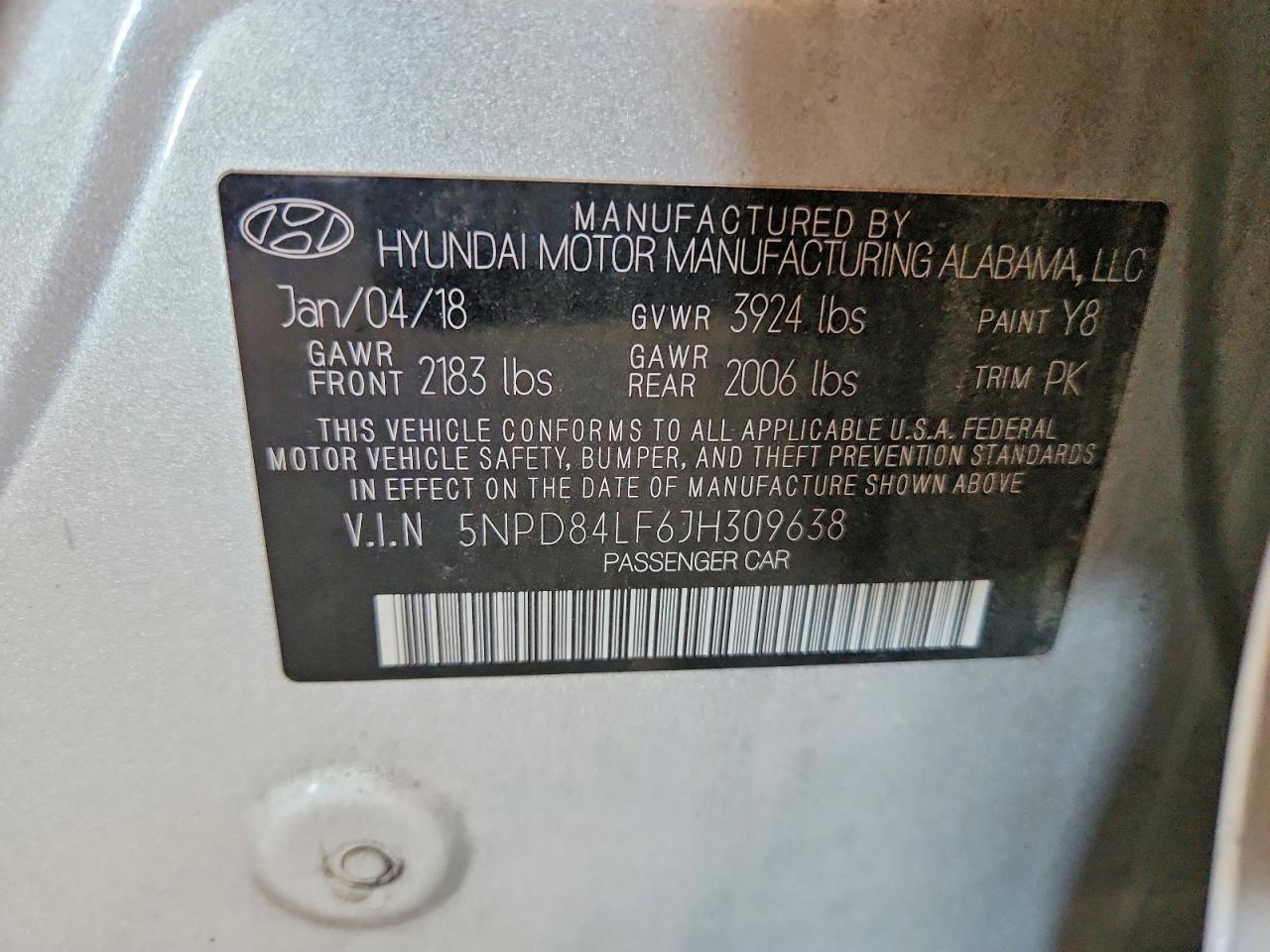 Hyundai ELANTRA Sel