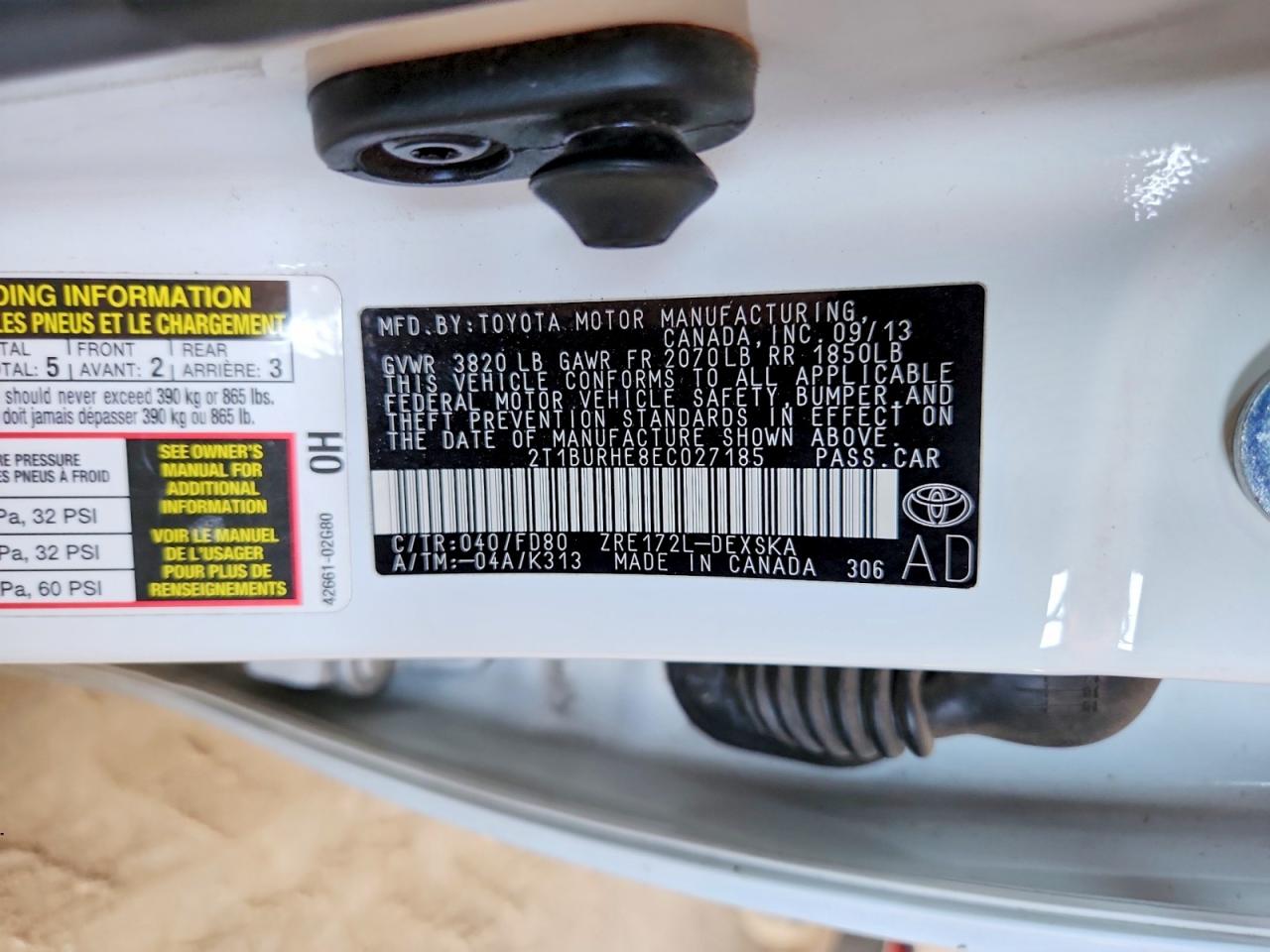 Toyota Corolla S Plus
