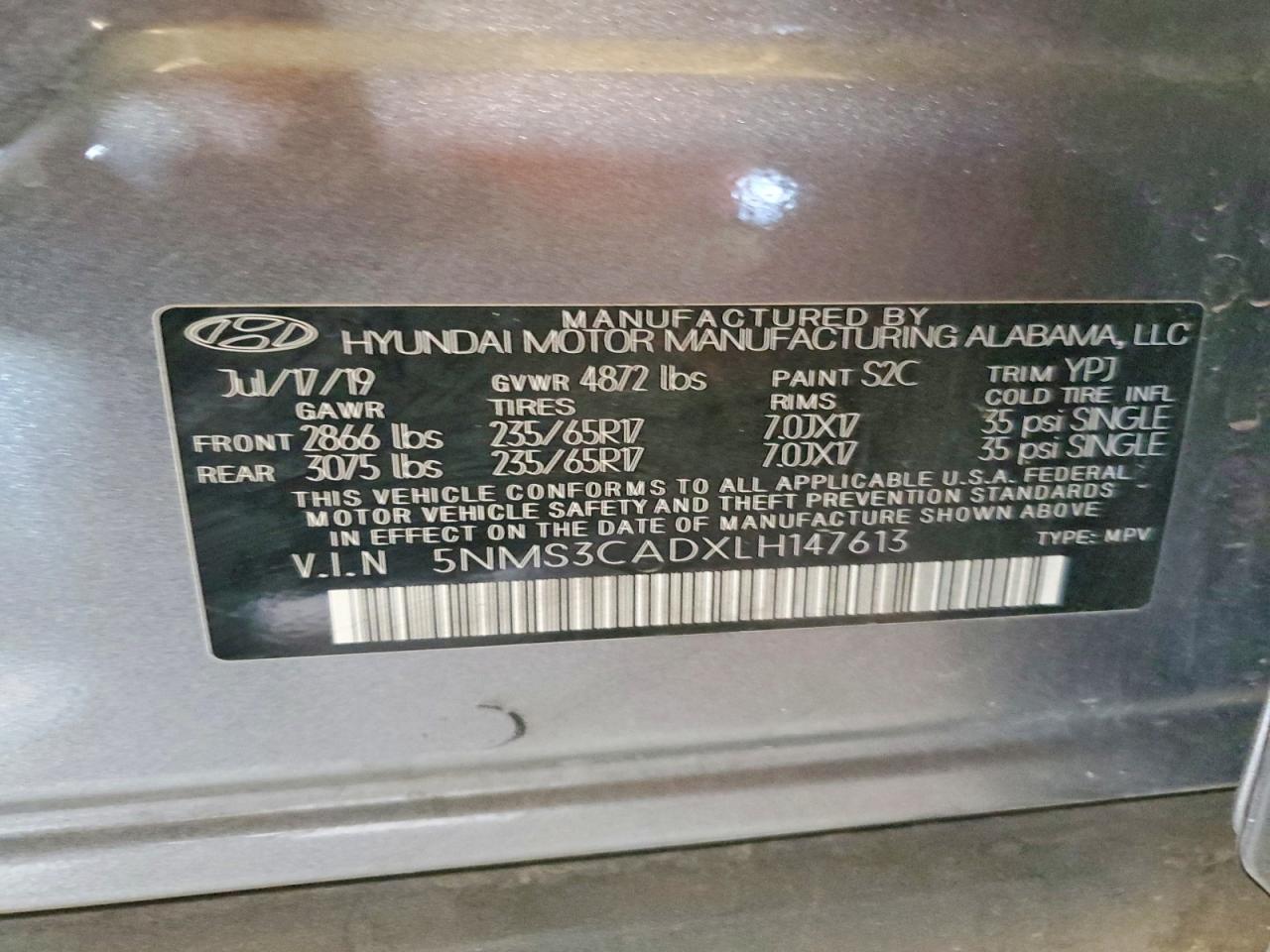 Hyundai SANTA FE Sel