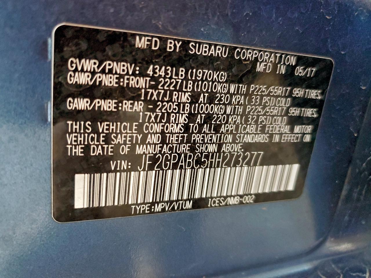 Subaru Crosstrek Premium