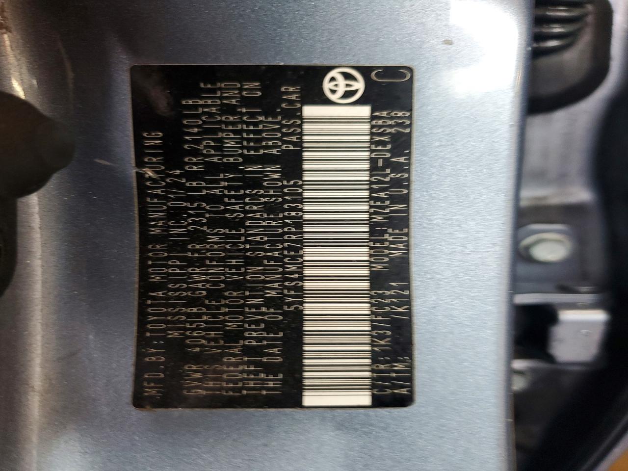Toyota Corolla Se