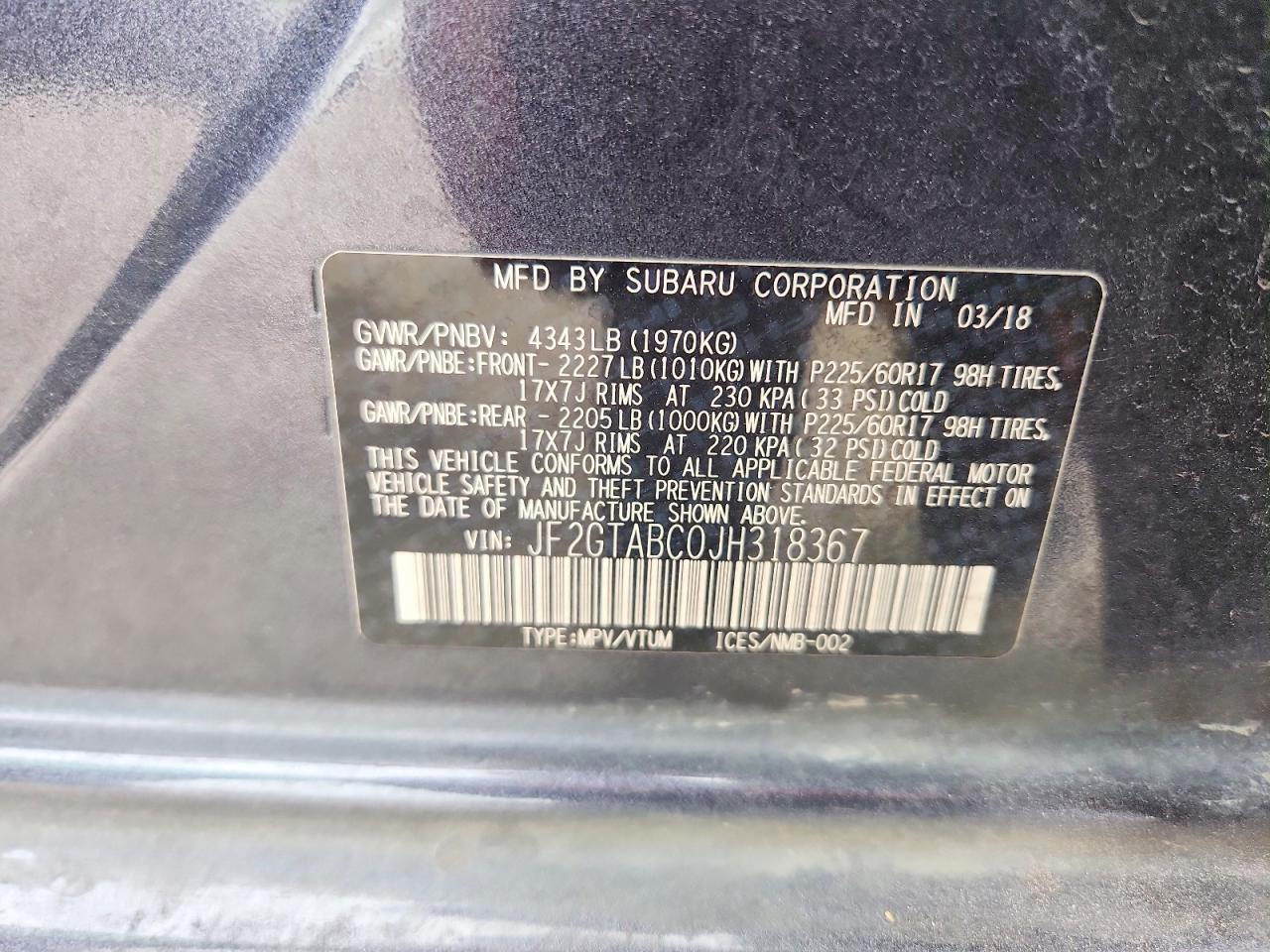 Subaru Crosstrek Premium