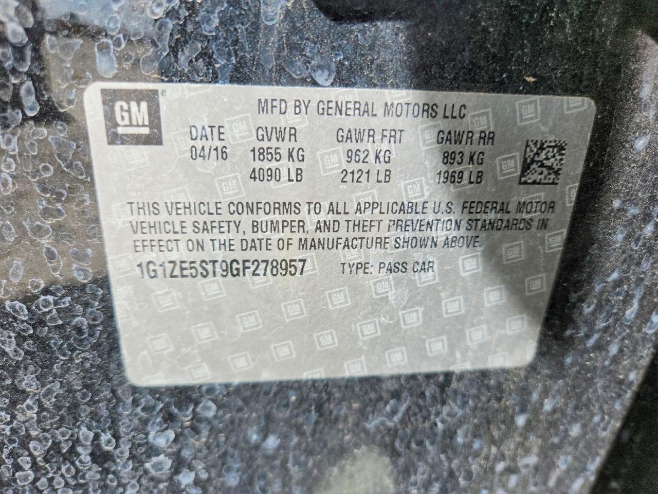Chevrolet Malibu Lt