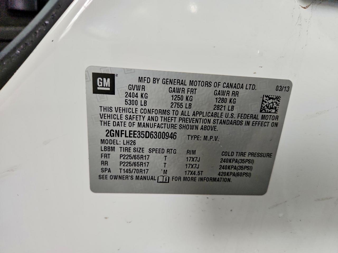 Chevrolet Equinox Lt