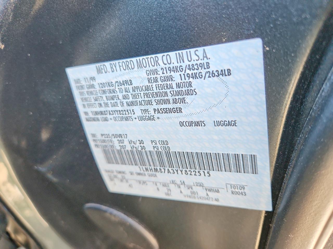 Lincoln Ls Series