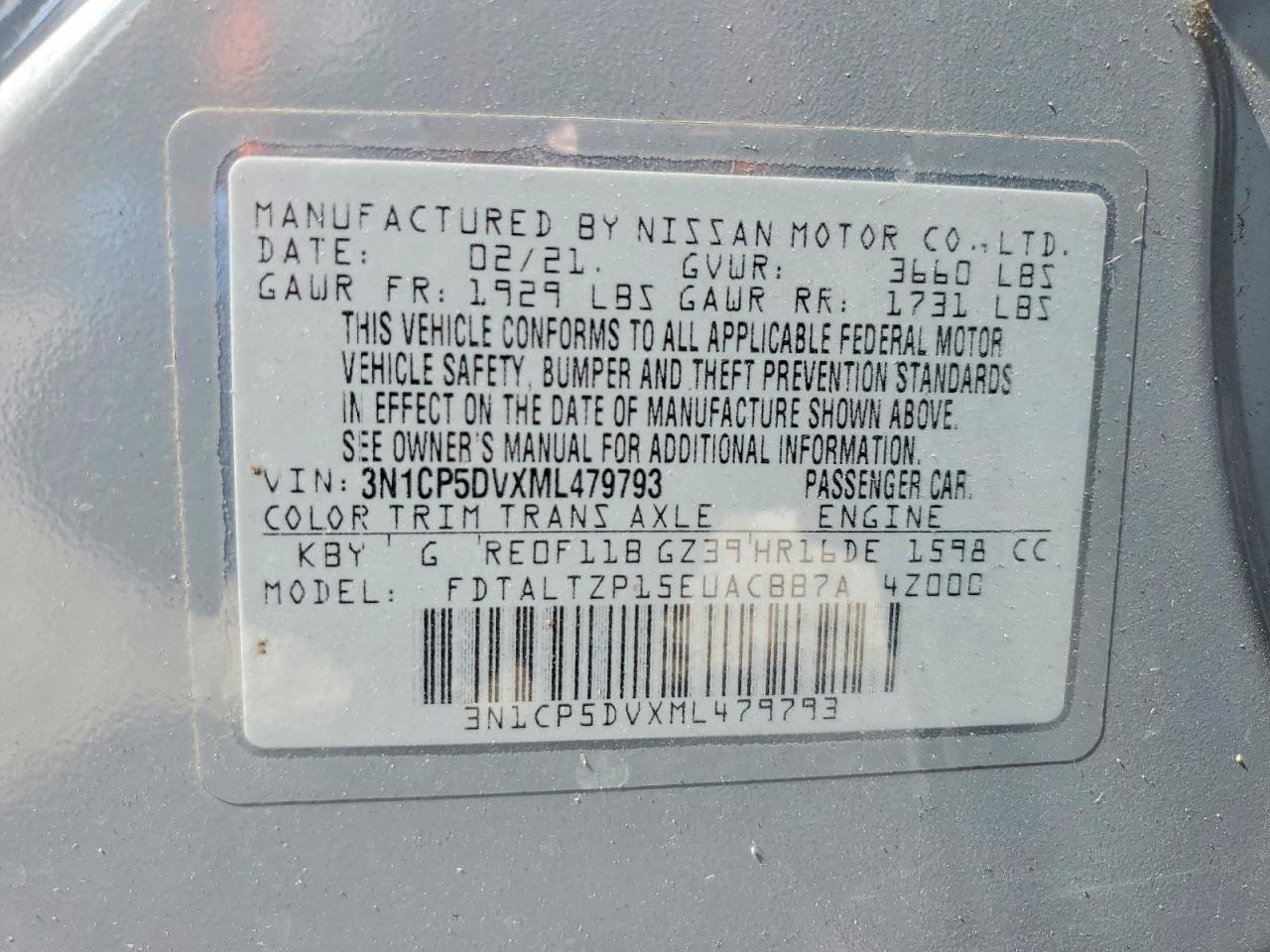 Nissan Kicks Sr
