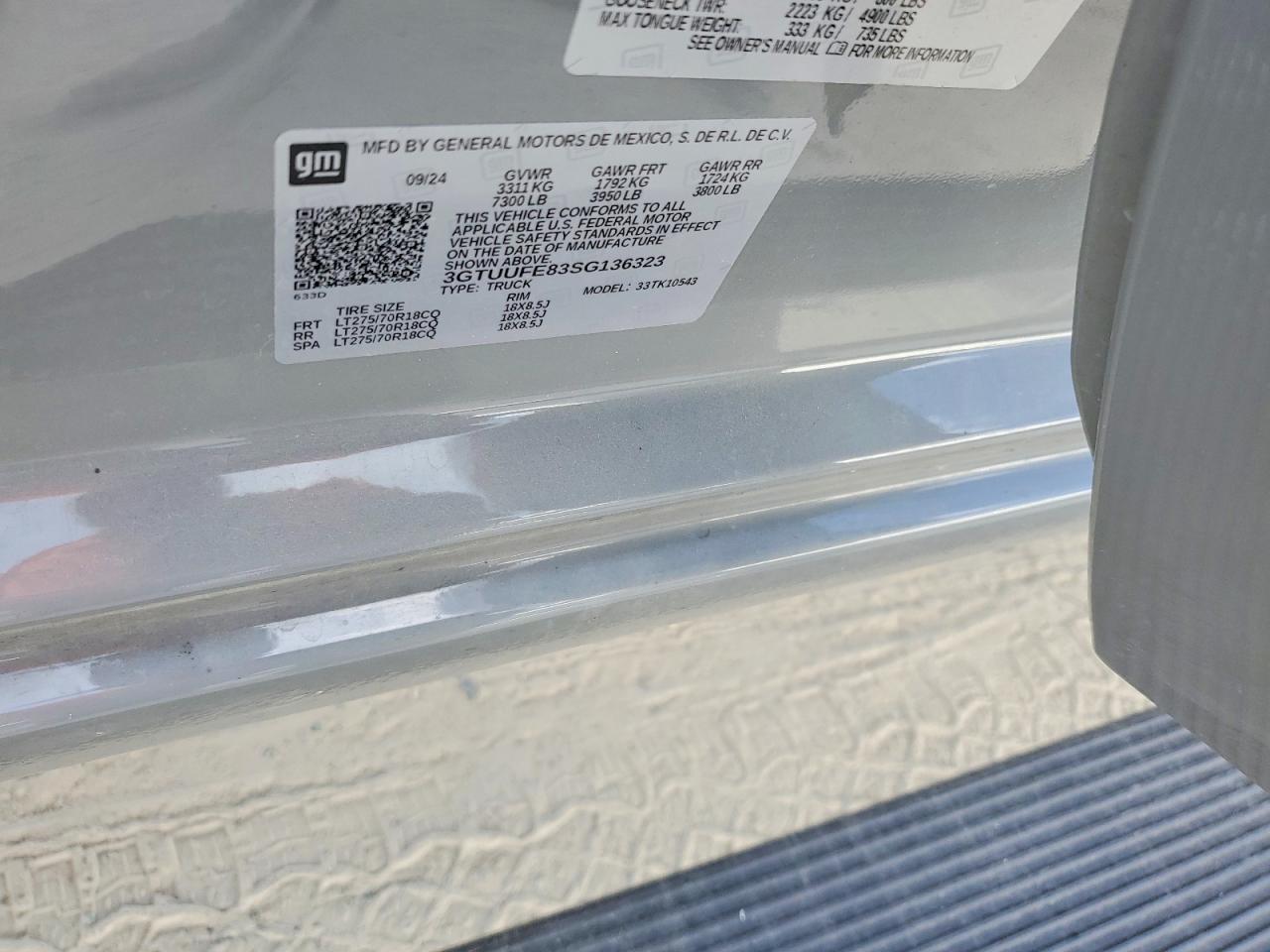 GMC Sierra K1500 At4x