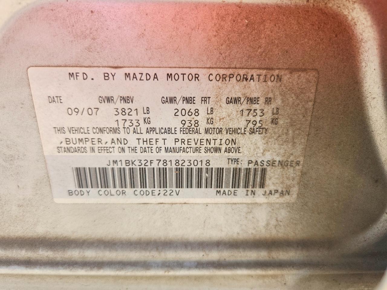 Mazda 3 I