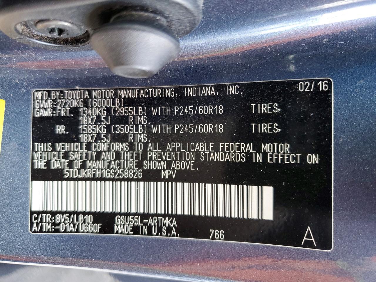 Toyota Highlander Xle