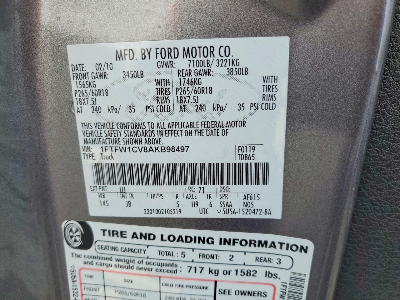 Ford F-150 Supercrew