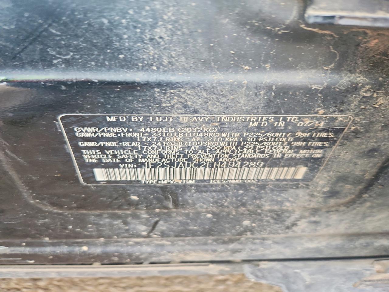 Subaru Forester 2.5i Premium