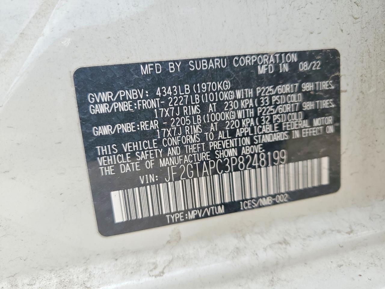 Subaru Crosstrek Premium