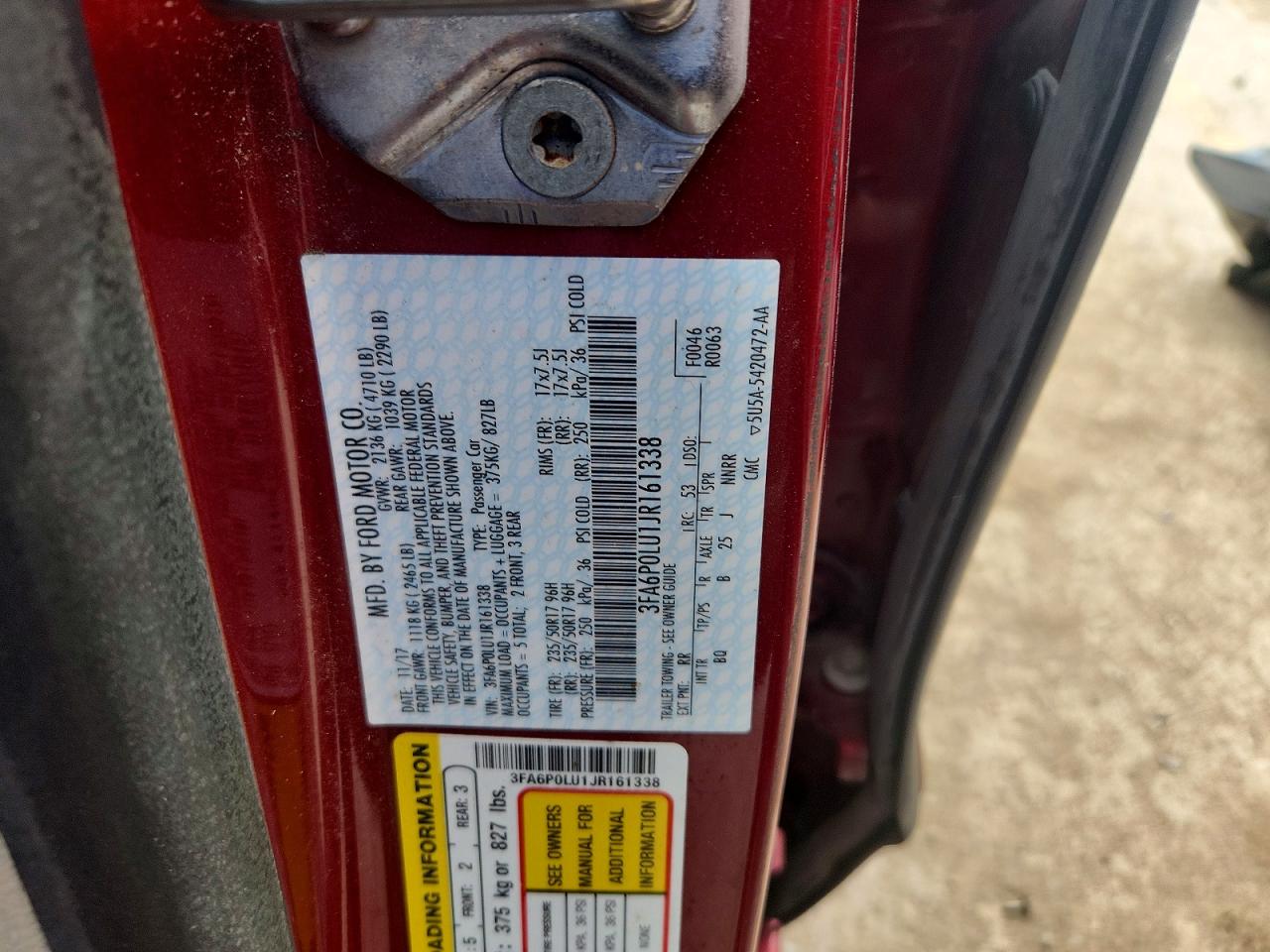 Ford Fusion Se Hybrid