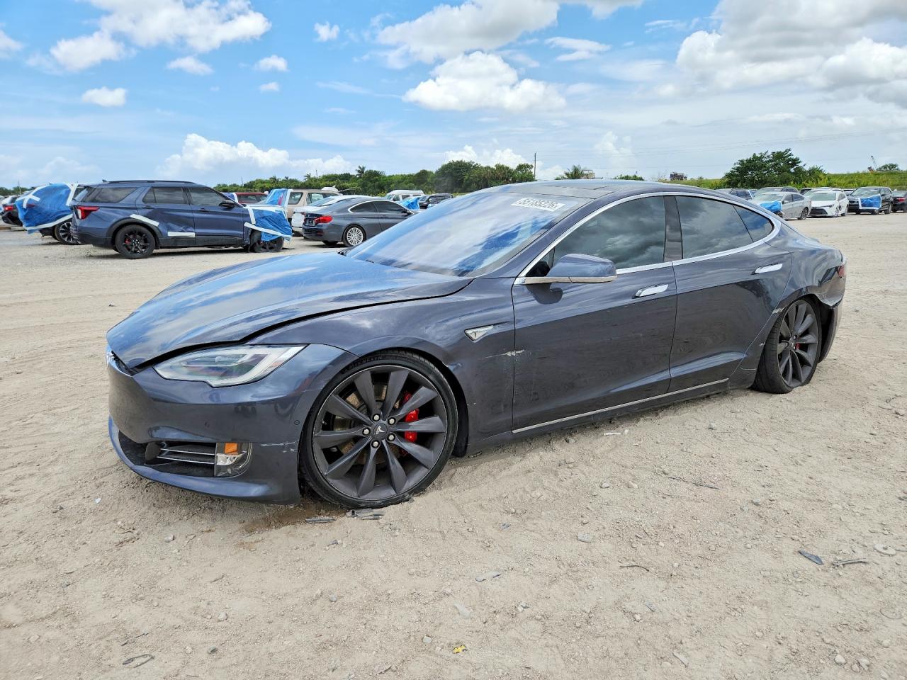 Salvage Tesla Model S Image