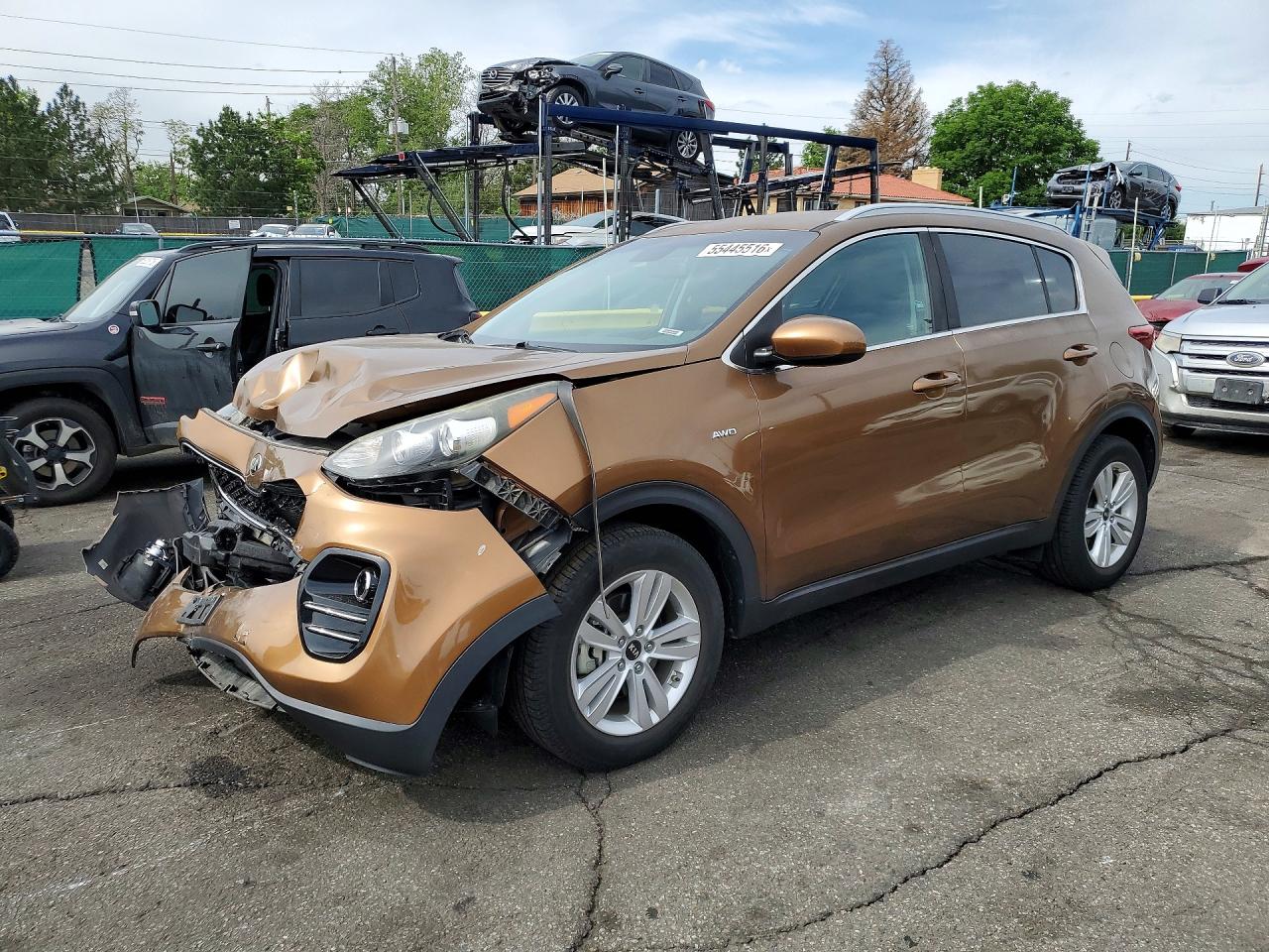 Salvage Kia Sportage Image
