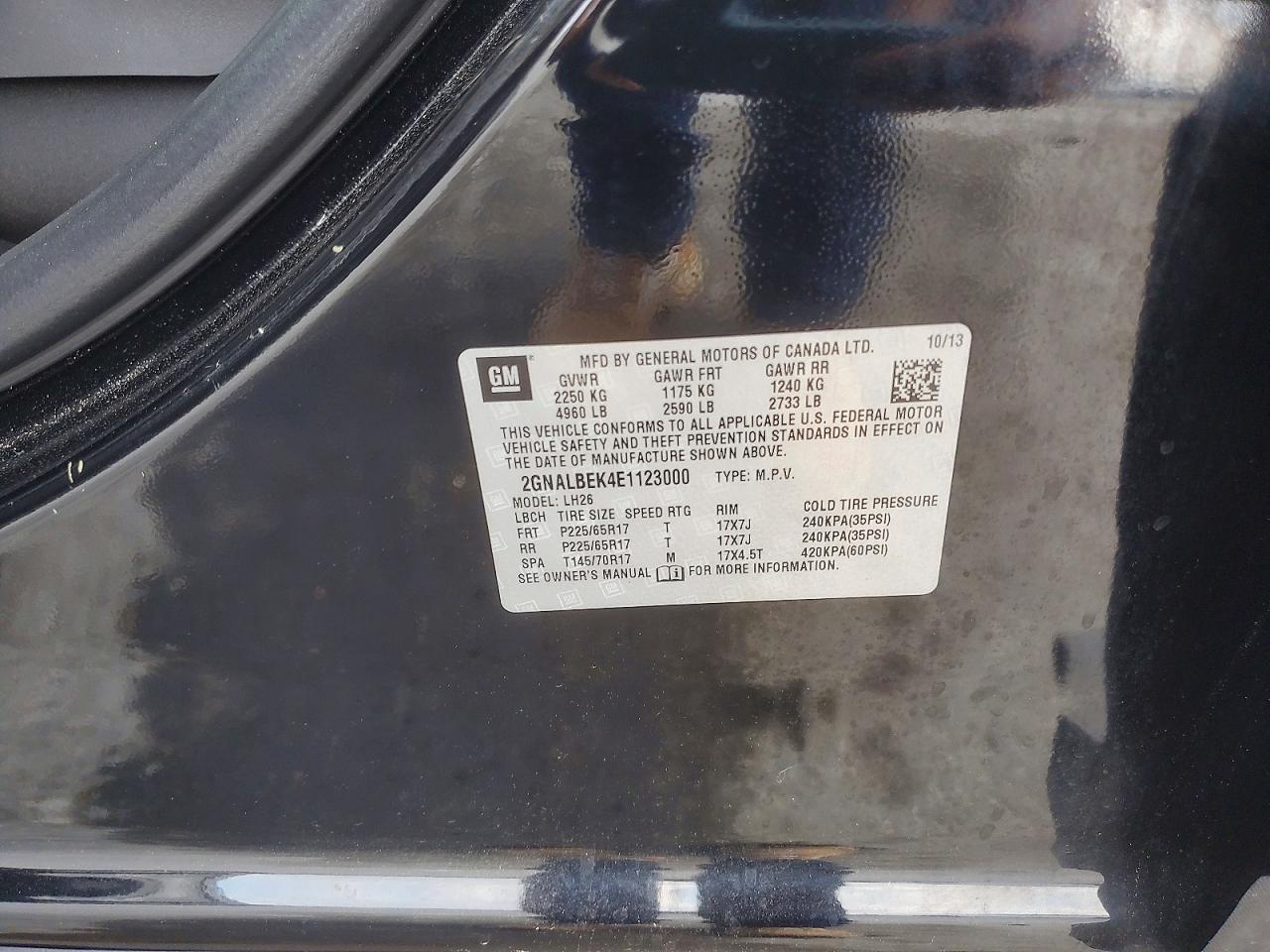 Chevrolet Equinox Lt