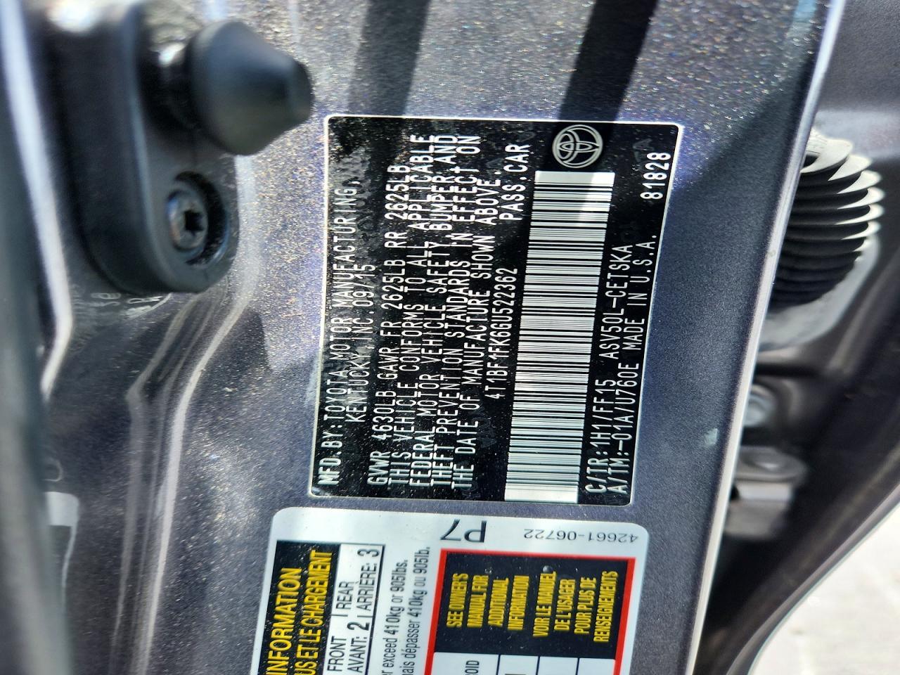 Toyota Camry Se