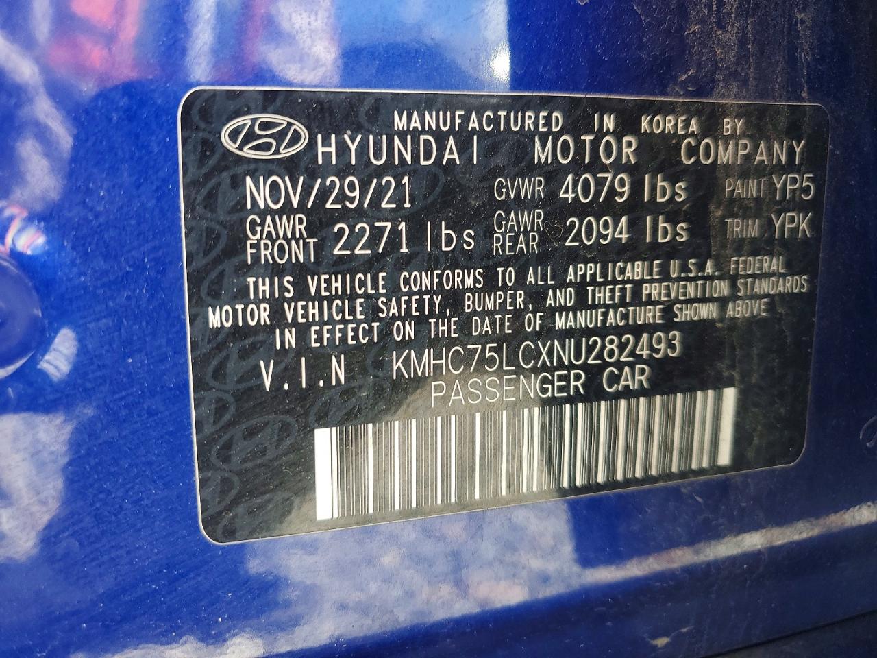 Hyundai Ioniq Se