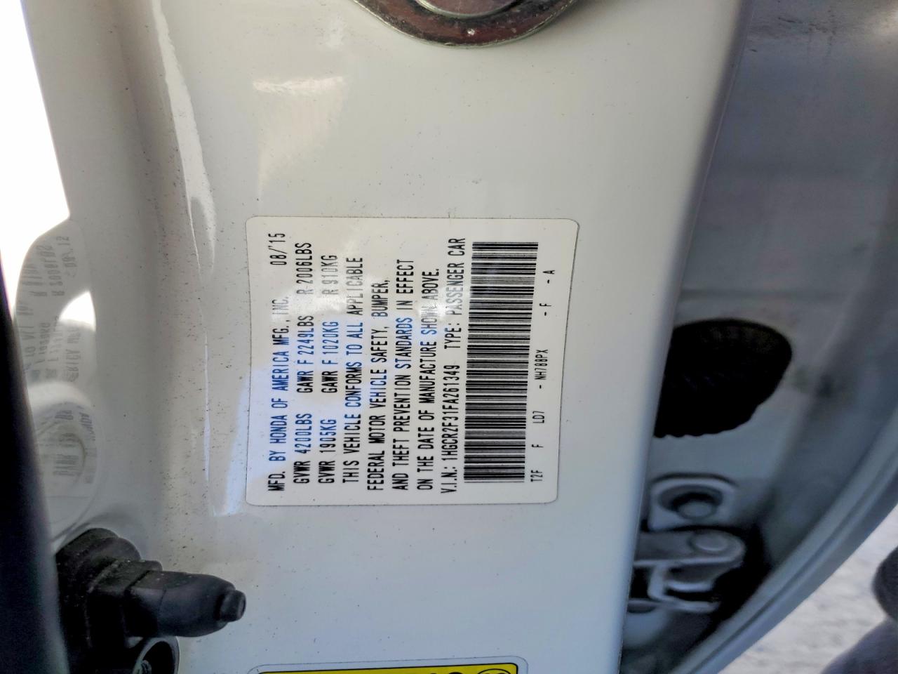 Honda Accord Lx