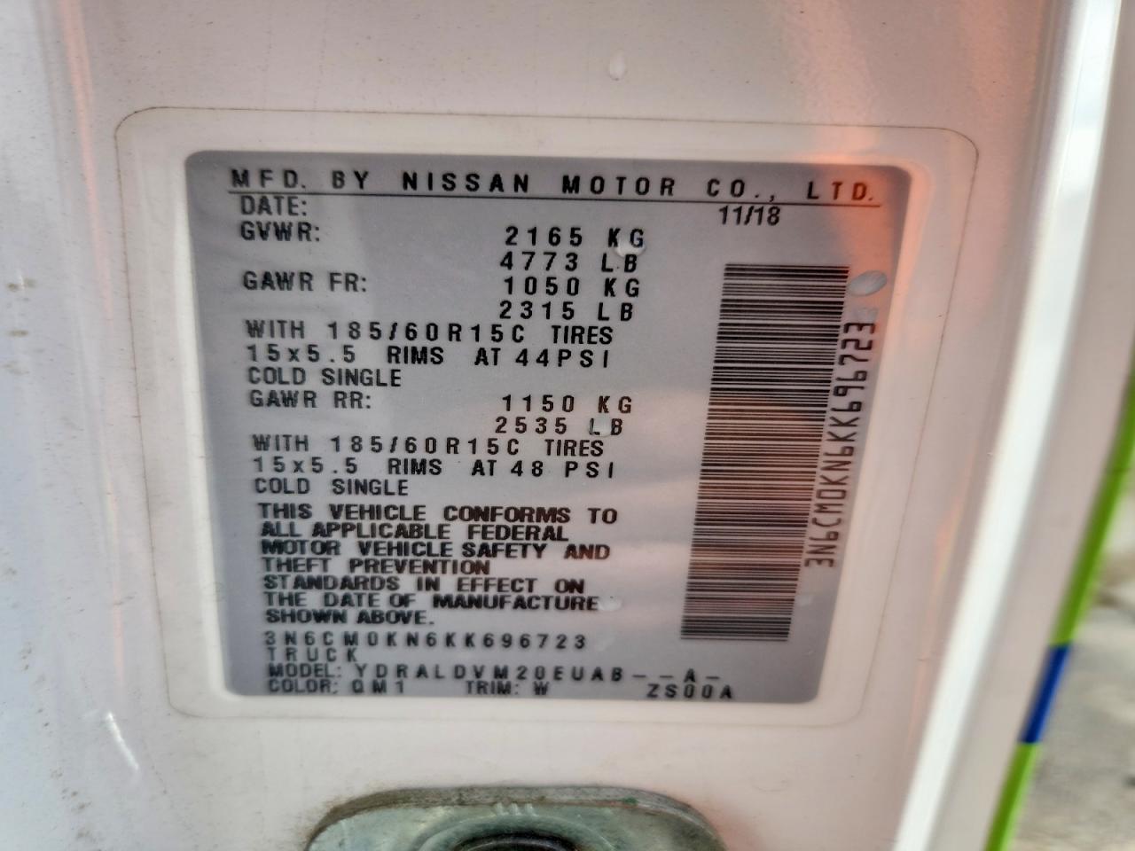 Nissan Nv S