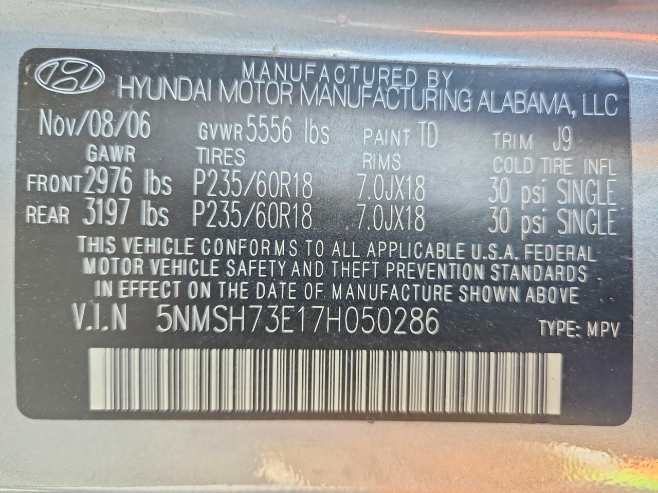 Hyundai SANTA FE Se