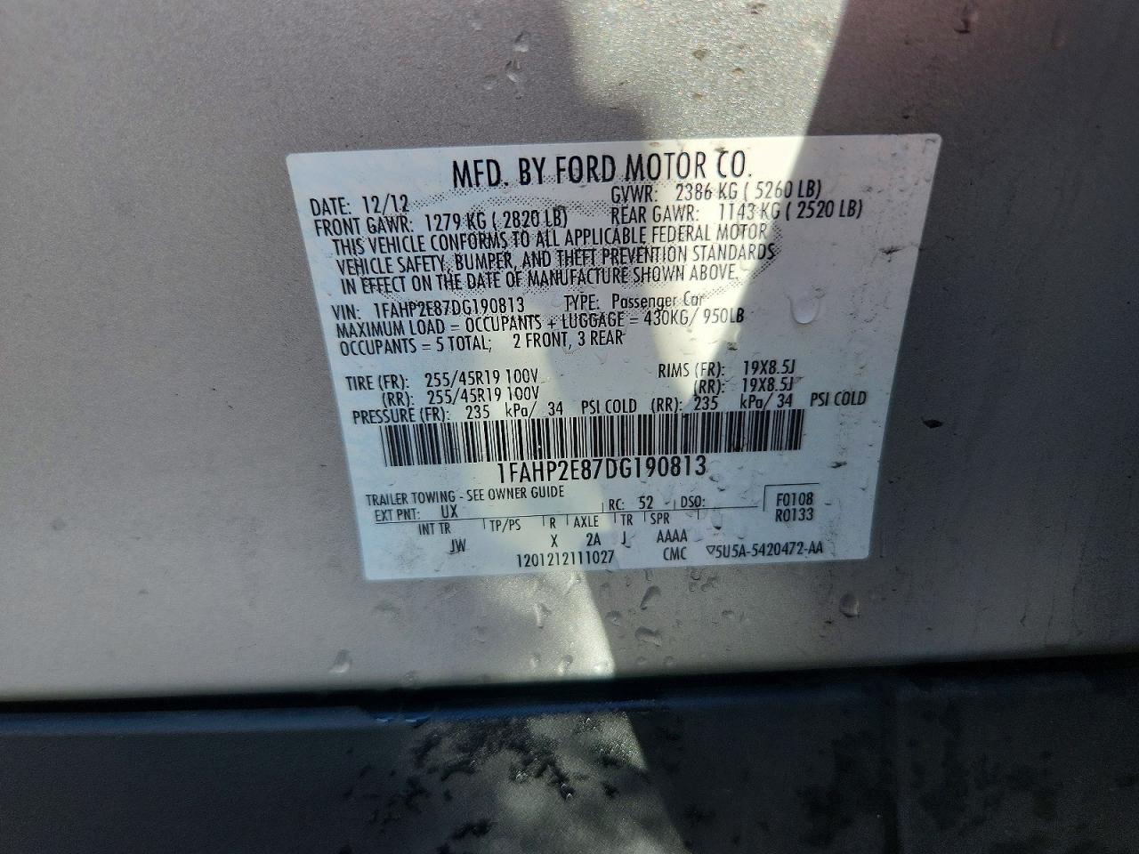 Ford Taurus Sel
