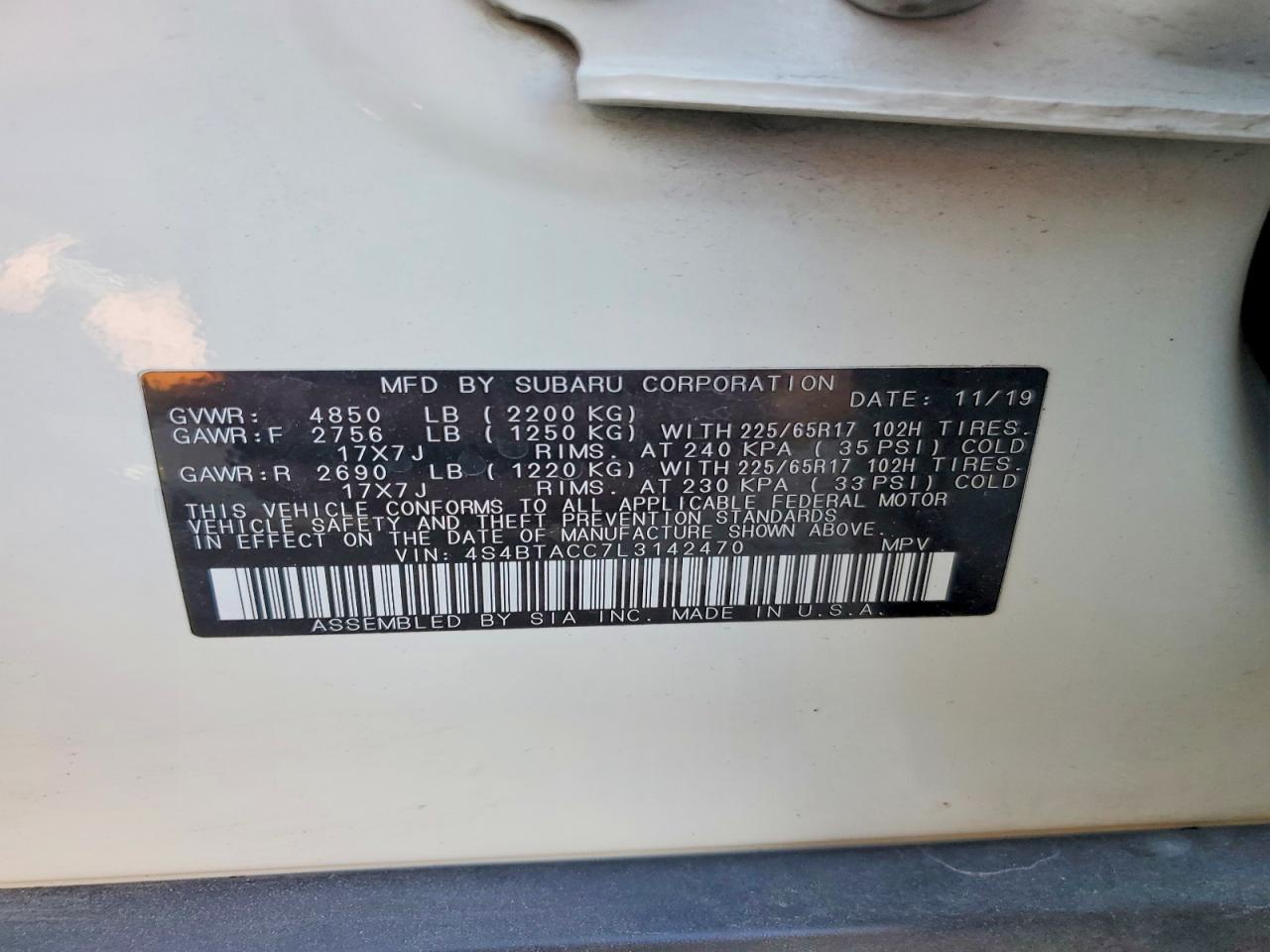 Subaru Outback Premium