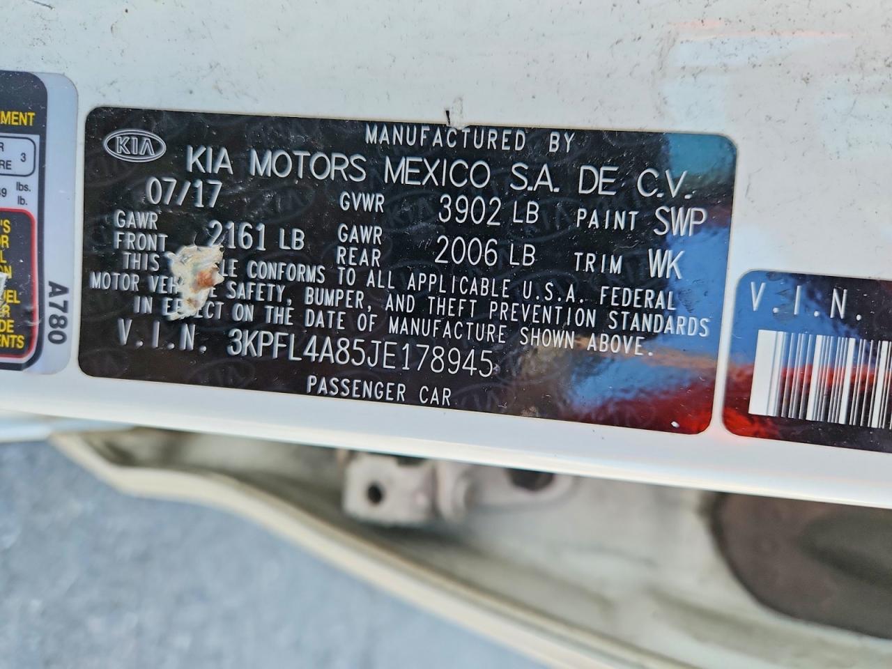 Kia Forte Ex