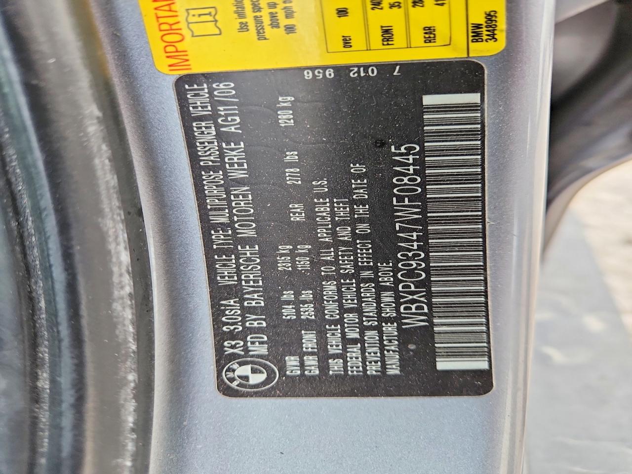 BMW X Series 3.0si