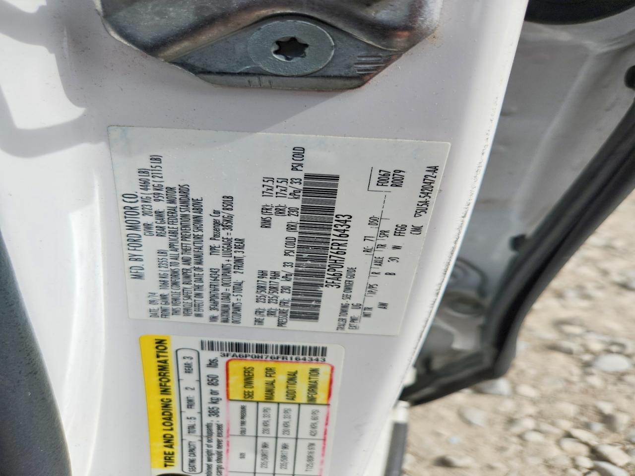 Ford Fusion Se