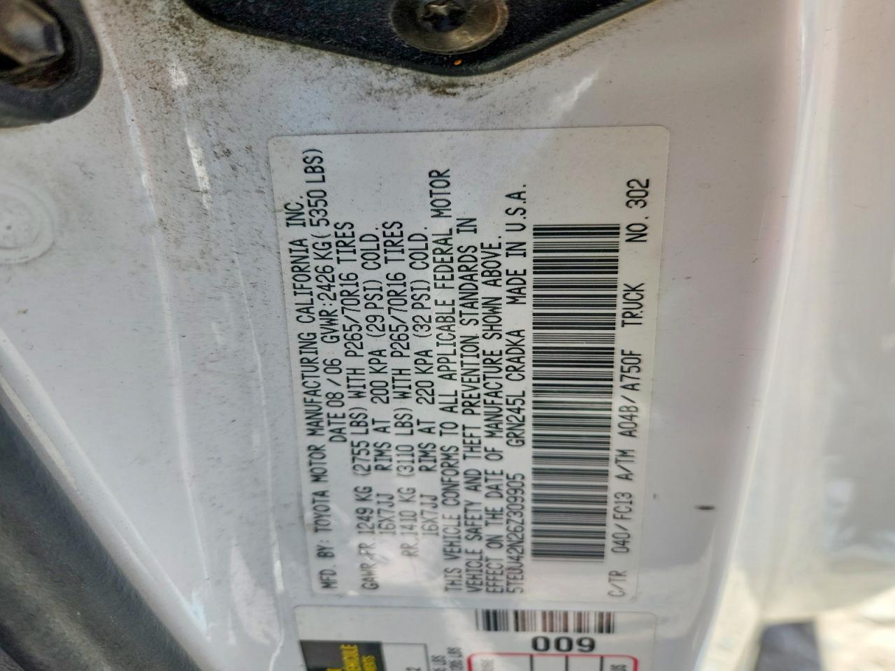 Toyota Tacoma Access Cab