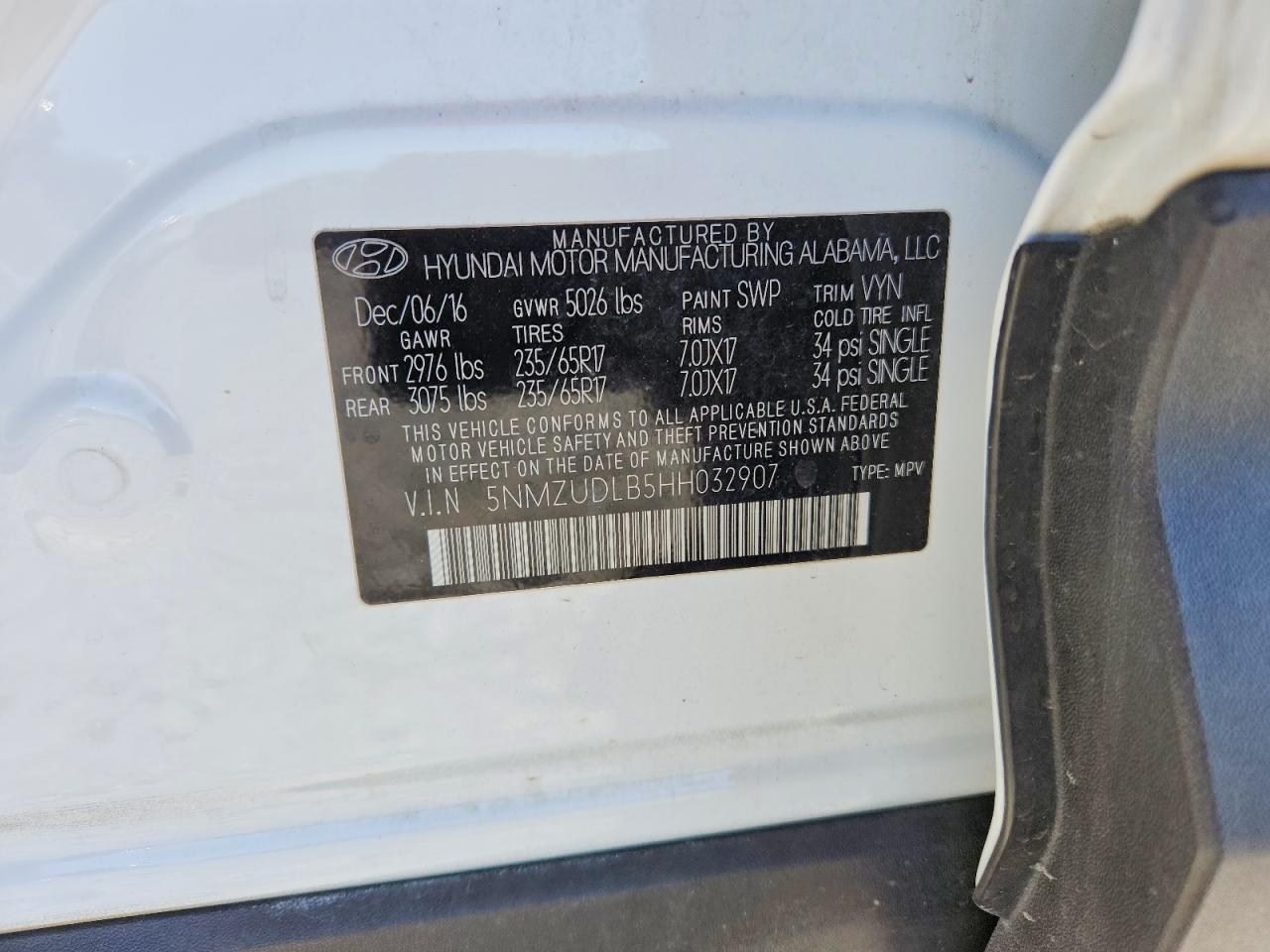 Hyundai SANTA FE 2.4l