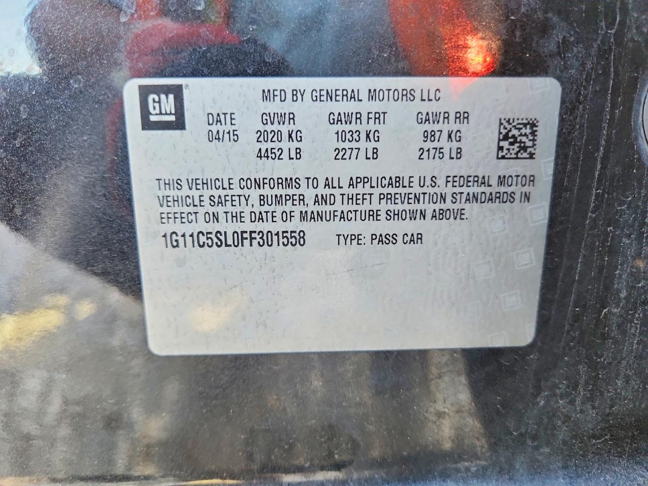Chevrolet Malibu 1lt