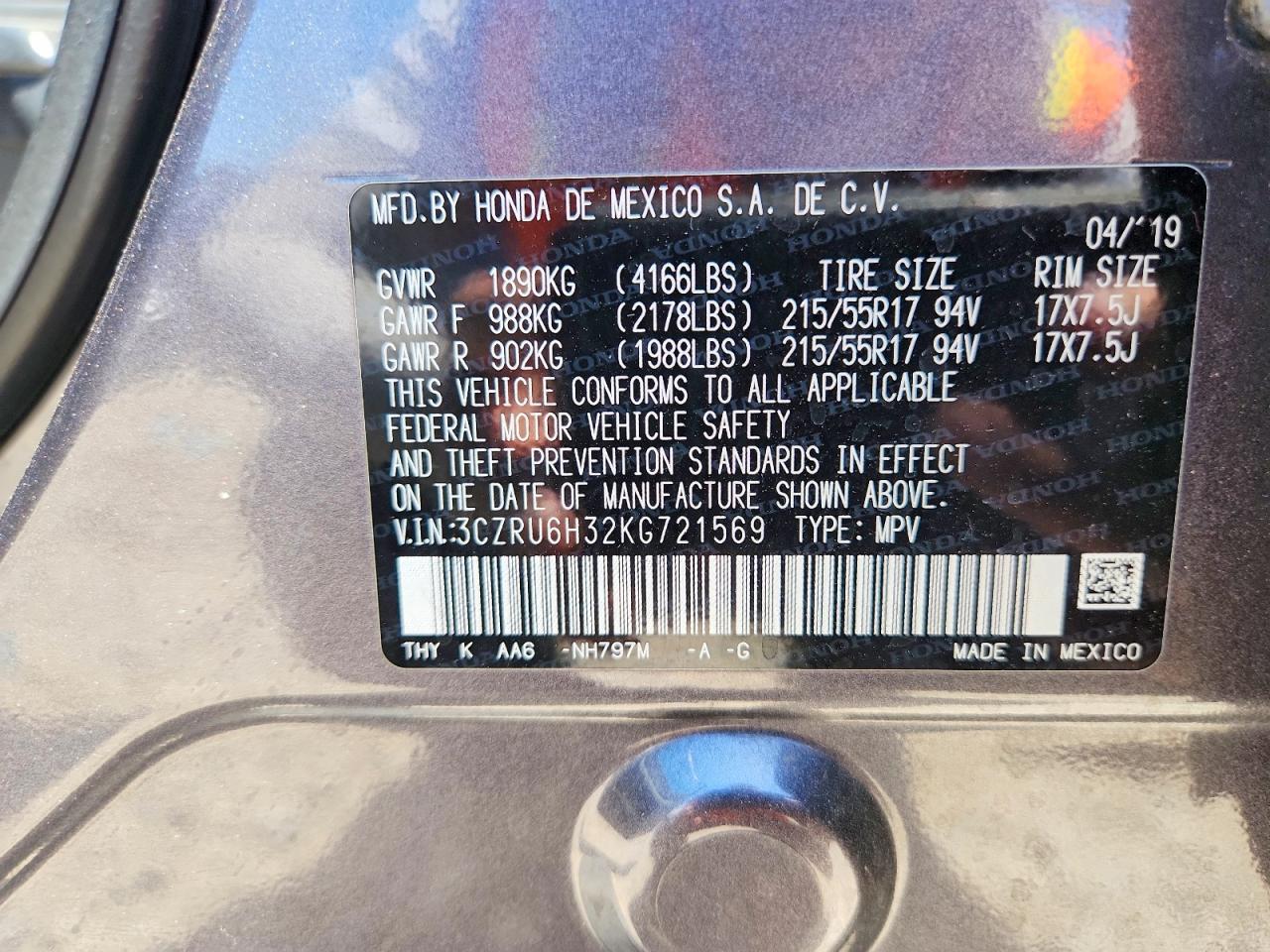 Honda HR-V Lx