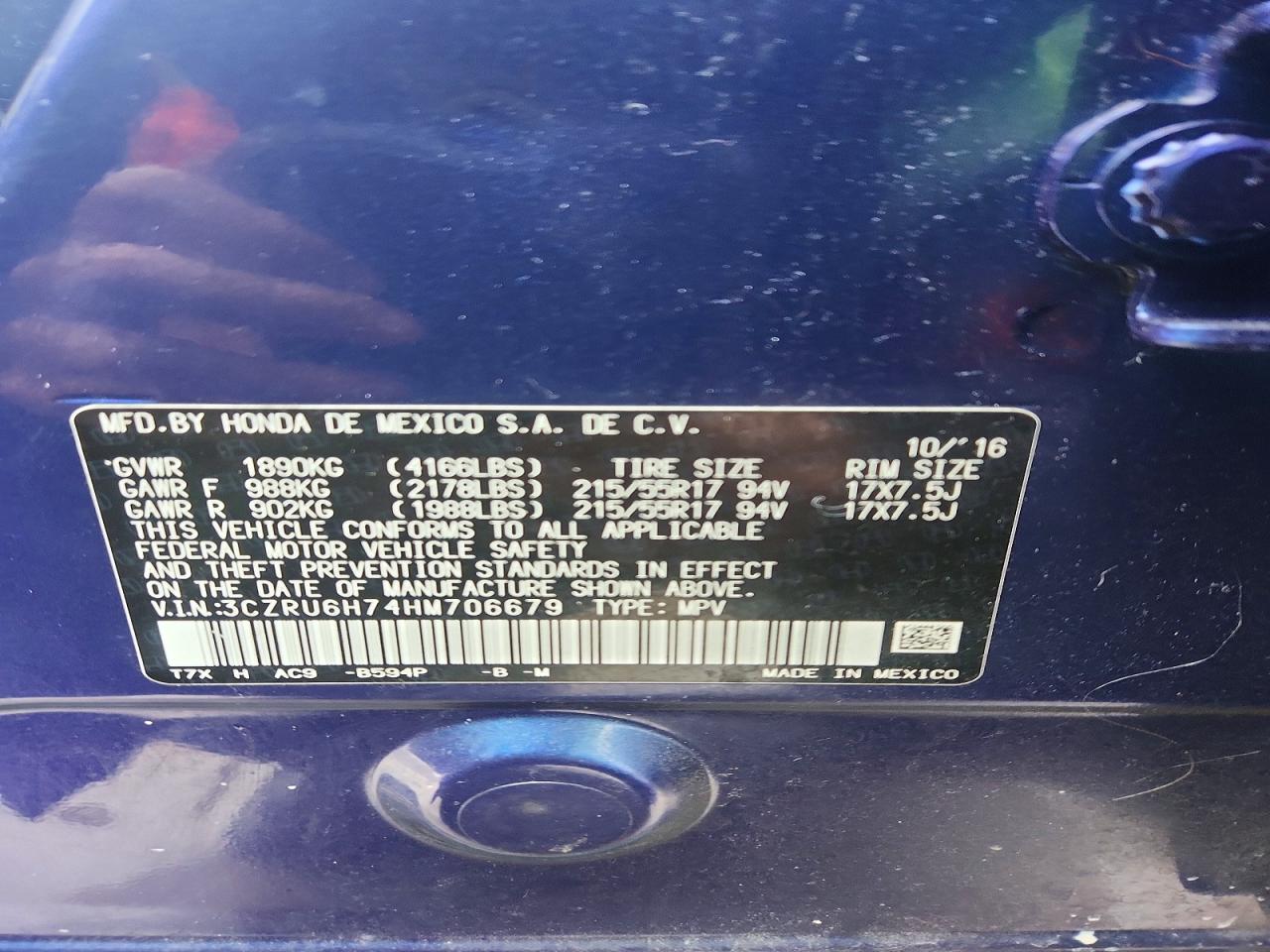 Honda HR-V Exl