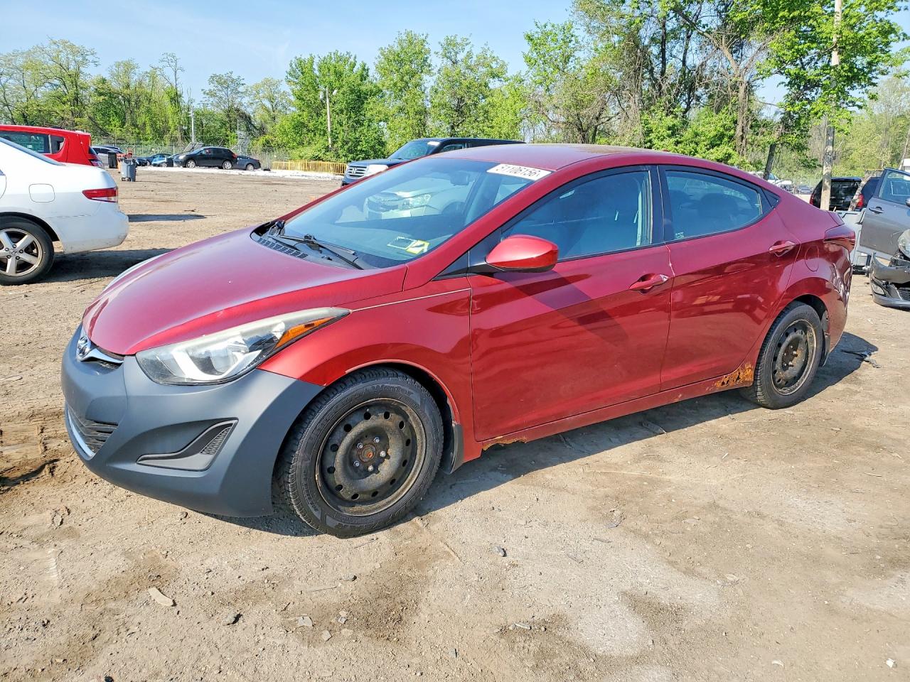 Salvage Hyundai ELANTRA Image