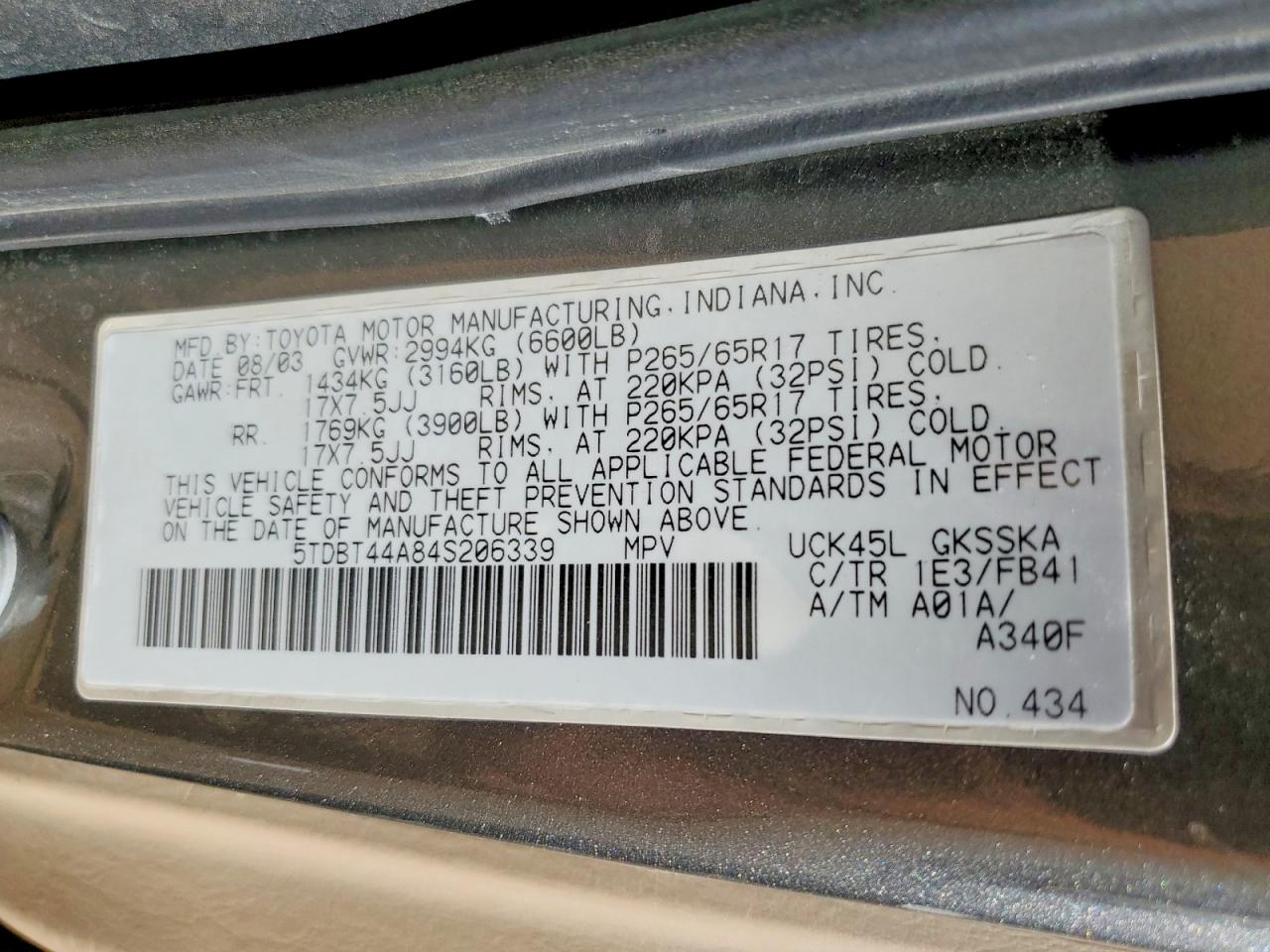 Toyota Sequoia Sr5