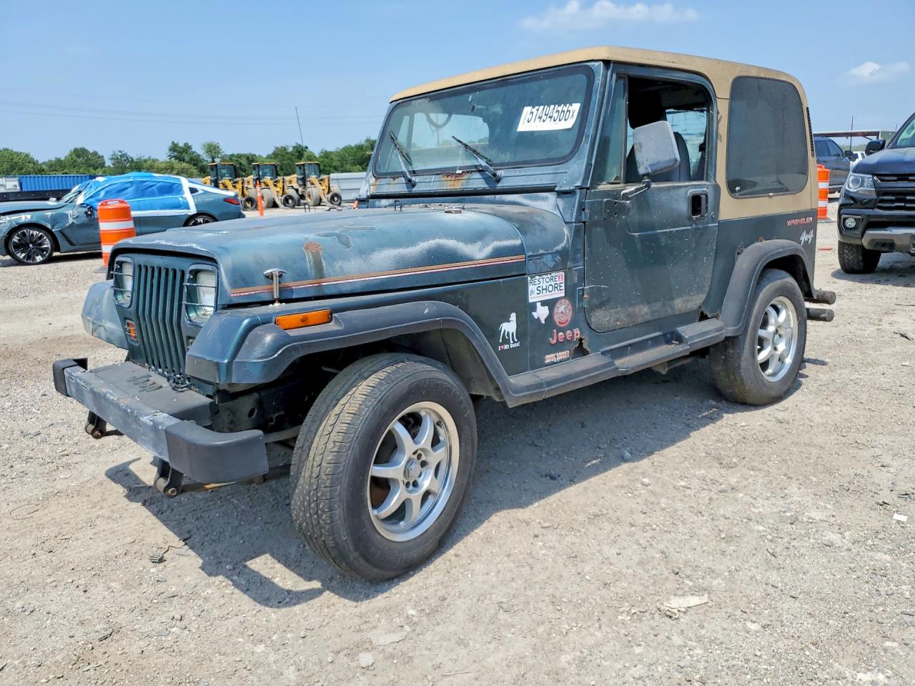 Salvage Jeep Wrangler Image