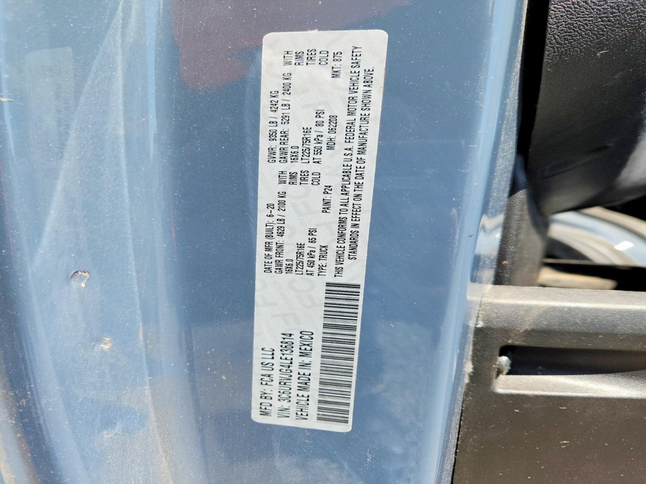 Ram Promaster 3500 High