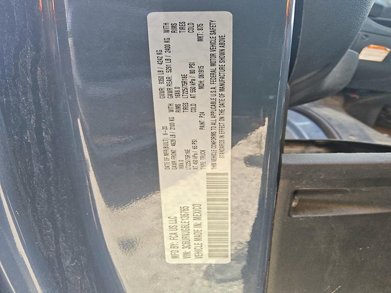 Ram Promaster 3500 High