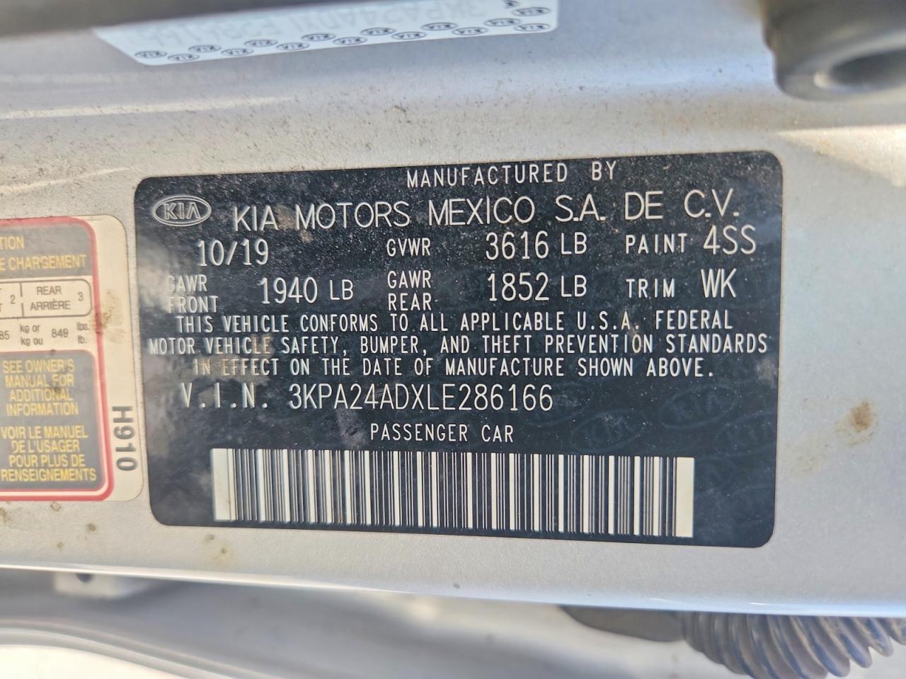 Kia Rio Lx
