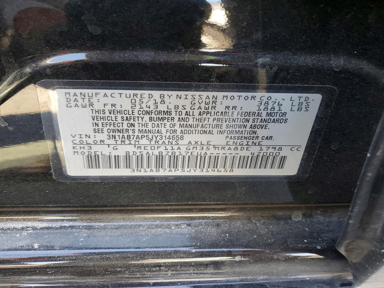 Nissan Sentra S