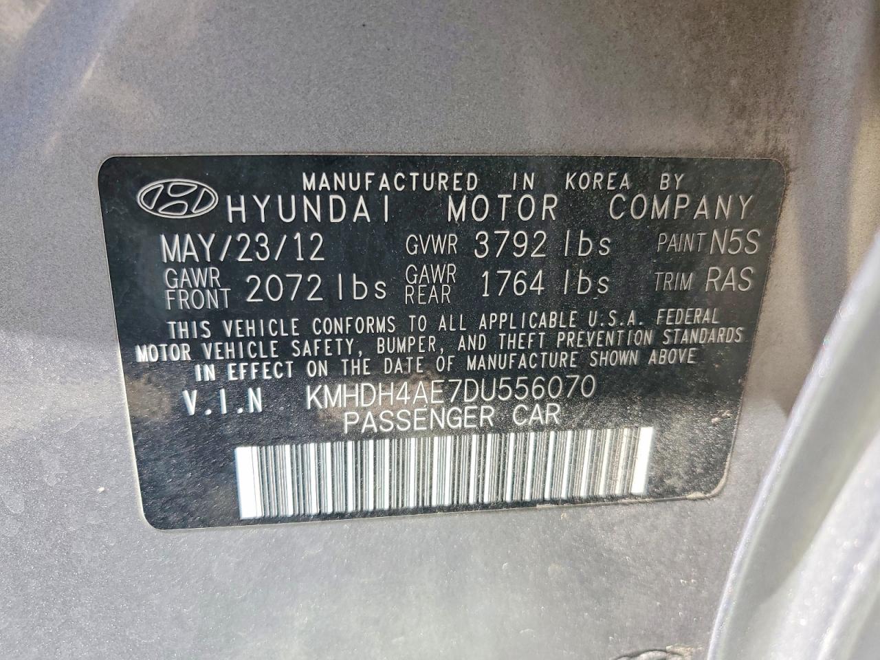 Hyundai ELANTRA Gls